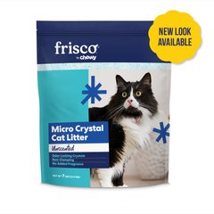 Frisco Micro Crystal Unscented Non-Clumping Crystal Cat Litter, 7-lb bag (NEW LOOK AVAILABLE), 7-lb bag