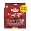 True Acre Foods Thick Cut Strips with Real Bacon and Beef Dog Treats, 25-oz bag (NEW LOOK AVAILABLE), 25-oz bag