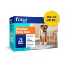 Frisco X-Large Premium Dog Training & Potty Pads (NEW LOOK AVAILABLE), 28 x 34-in, Unscented, 75 count