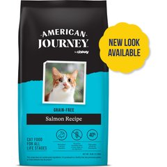American Journey Salmon Recipe Grain-Free Dry Cat Food (NEW LOOK AVAILABLE), 5-lb bag