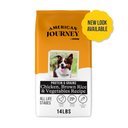 American Journey Protein & Grains Chicken, Brown Rice & Vegetables Recipe Dry Dog Food (NEW LOOK AVAILABLE), 14-lb bag