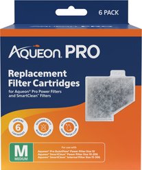 Aqueon Carbon Replacement Filter Cartridges, 6 count, Medium