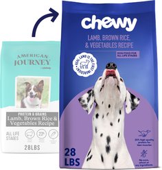 Chewy Made Complete Nutrition Lamb, Brown Rice & Vegetables Recipe Dry Dog Food (FORMERLY AMERICAN JOURNEY), 28-lb bag