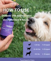 TwoHearts Pets Monkee’s Herbal Comfort Recovery Liquid Supplement for Dogs, 2-fl oz bottle slide 2 of 5