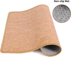 FUKUMARU Natural Sisal Rug Scratcher Cat Toy, 24 x 32-in slide 2 of 8