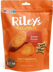 Riley's Sweet Potato Biscuit Dog Crunchy Treats, 12-oz bag