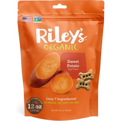 Riley's Riley's Sweet Potato Biscuit Dog Crunchy Treats, 12-oz bag