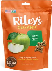 Riley's Apple Biscuit Dog Crunchy Treats, 12-oz bag