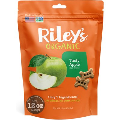 Riley's Riley's Apple Biscuit Dog Crunchy Treats, 12-oz bag