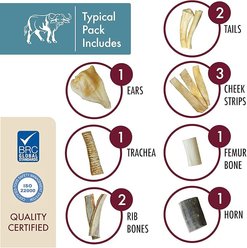Wild Eats Water Buffalo Prime Select Grain-Free Assorted Variety Pack Dog Chew Treats, 11 count slide 2 of 6