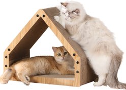 FUKUMARU Multi-Functional Lounge Scratcher Cat Toy