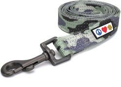 Pawtitas Nylon Reflective Dog Leash, Camouflage Grey, Medium/Large: 6-ft long, 1-in wide