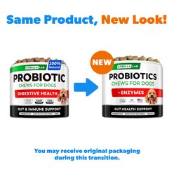 StrellaLab Probiotics Bacon Flavored Digestive Health Soft Chews for Dogs with Prebiotics & Digestive Enzymes, 120 count slide 2 of 9