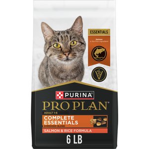 Purina Pro Plan Adult Shredded Blend Salmon & Rice Formula Dry Cat Food, 6-lb bag