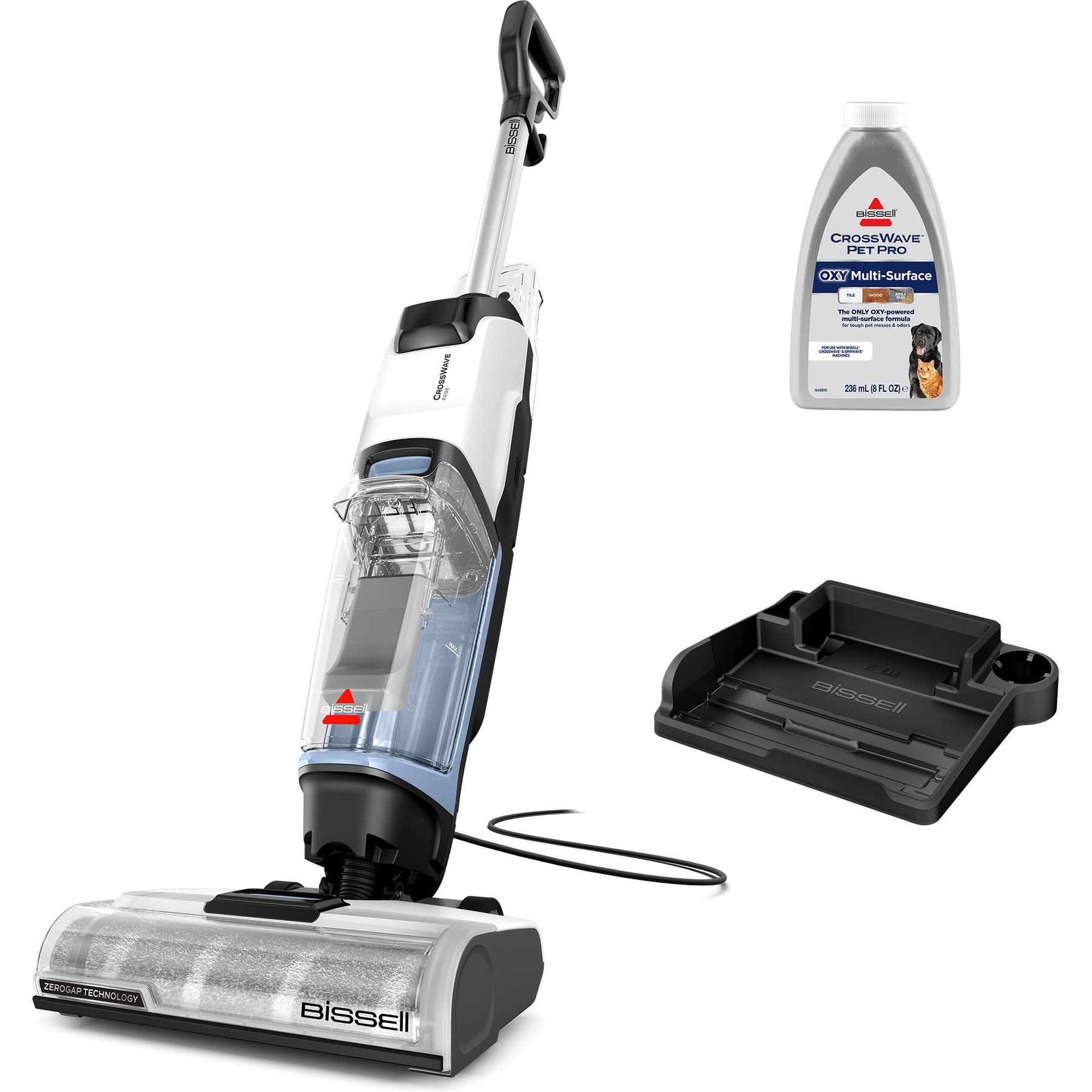 BissellCrossWaveEdge Steam Mop Steam Cleaner