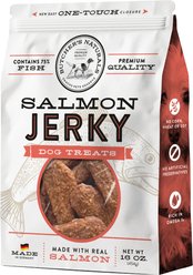 Butcher's Naturals Slow Roasted Salmon Jerky Dog Treats, 16-oz bag slide 1 of 9