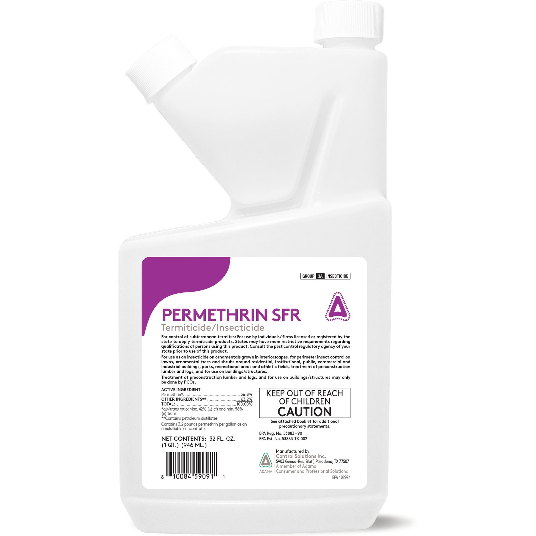 Martin's Permethrin 36.8% SFR Concentrate Termiticide & Insecticide, Quart