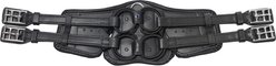 Stubben Equi-Soft Pad Leather Horse Girth, Black, 22-in