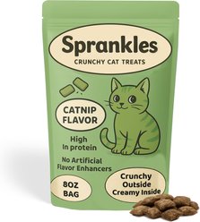 Sprankles Tasty Catnip Flavored Crunchy Cat Treats, 8-oz bag