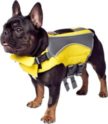 Canada Pooch Wave Rider Life Vest Dog Life Jacket, Yellow, Medium