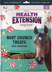 Health Extension Equine Mint Crunch Horse Treats with Colostrum, 2-lb bag slide 1 of 9