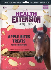 Health Extension Equine Apple Bites Mint Flavor Horse Treats with Colostrum, 2-lb bag