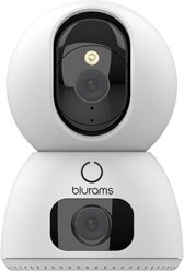 blurams 2K Dual-Lens, 360° Panoramic PTZ, One-Touch Video Call, IR & Color Night Vision Indoor Dog Camera