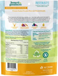 Honest To Goodness Venison & Sweet Potato Protein Bites Soft & Chewy Dog Treats, 5.5-oz bag slide 2 of 2