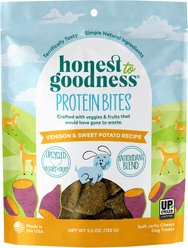 Honest To Goodness Venison & Sweet Potato Protein Bites Soft & Chewy Dog Treats, 5.5-oz bag