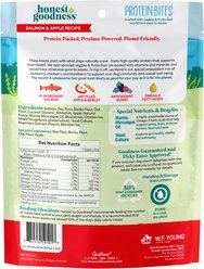 Honest To Goodness Salmon & Apple Protein Bites Soft & Chewy Dog Treats, 5.5-oz bag slide 2 of 2