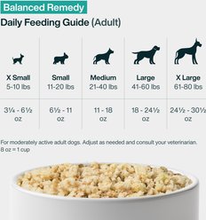 JustFoodForDogs PantryFresh Balanced Remedy Recipe Fresh Dog Food, 12.5-oz pouch, case of 12 slide 2 of 9