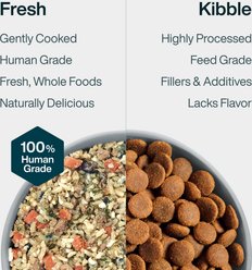JustFoodForDogs Veterinary Diet Renal Support Low Protein Frozen Human-Grade Fresh Dog Food, 18-oz pouch, case of 7 slide 2 of 9