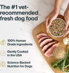 JustFoodForDogs Veterinary Diet Renal Support Low Protein Frozen Human-Grade Fresh Dog Food, 18-oz pouch, case of 7 slide 2 of 9