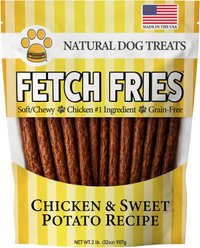 American Pet Food Fetch Fries Chicken & Sweet Potato Dog Treats, 32-oz bag slide 1 of 7