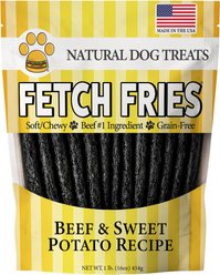 American Pet Food Fetch Fries Beef & Sweet Potato Dog Treats, 16-oz bag