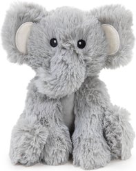 Pupstages Floppy Cuddle Companion Coconut Scented Elephant Plush Dog Toy, Grey, Small