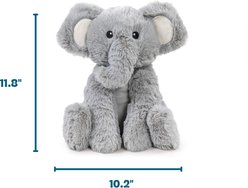 Pupstages Floppy Cuddle Companion Lavender Scented Elephant Plush Dog Toy, Grey, Large slide 2 of 6
