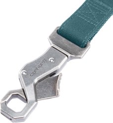 Carhartt Durable 600-Denier Fabric with Adjustable Metal D-Ring Hardware Field Dog Leash, Harbor Teal, 6-ft long, 1-in wide slide 2 of 6