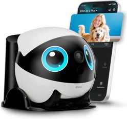 ENABOT EBO Air 2 Plus Family Companion Robot Camera, Lunar White slide 1 of 9