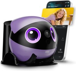 ENABOT EBO Air 2 Plus Family Companion Robot Camera, Nebula Purple