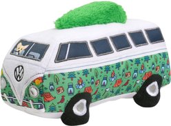 HugSmart Volkswagen Camper Van Plush Squeaky Dog Toy, Small/Medium
