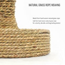 NonoPets Interactive Tree-Branch Durable Natural Seagrass Small Space Activity Dog & Cat Scratcher with Hanging Carrot Toy, Small slide 2 of 5