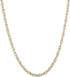 Rembrandt Charms Rope Chain Necklace Memorial Keepsake, Gold, 18-in