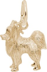 Rembrandt Charms Papillon Memorial Keepsake, Gold, 11.53 x 13.71-mm