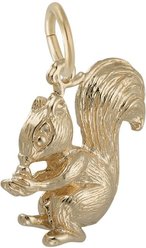 Rembrandt Charms Squirrel Memorial Keepsake, Gold, 15.8 x 17.59-mm slide 2 of 3