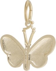Rembrandt Charms Butterfly Memorial Keepsake, Gold, 17.9 x 13.67-mm slide 2 of 2