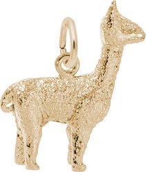 Rembrandt Charms Alpaca Memorial Keepsake, Gold, 15.54 x 17.98-mm