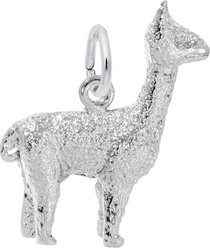 Rembrandt Charms Alpaca Memorial Keepsake, Silver, 15.54 x 17.98-mm
