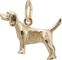 Rembrandt Charms Beagle Memorial Keepsake, Gold, 18.6 x 13.33-mm slide 2 of 2