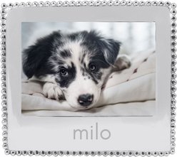 Mariposa Beaded Statement Picture Frame, Silver, 5 x 7 in slide 2 of 3